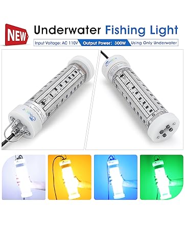 AC110V 300W Underwater Fishing Light