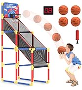 EagleStone Basketball Hoop Arcade Game Indoor W/ Electronic Scoreboard, Basketball Hoop Outdoor f...