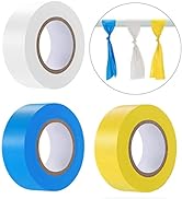 3 Pack Flagging Tape,Non-Adhesive Marking Tape Surveyors Tape Neon Marking Tape Non-Adhesive Tape...