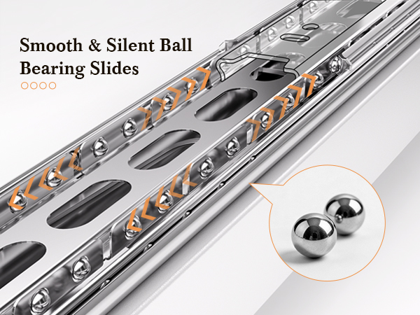 Smooth&amp;Silent BallBearing Slides