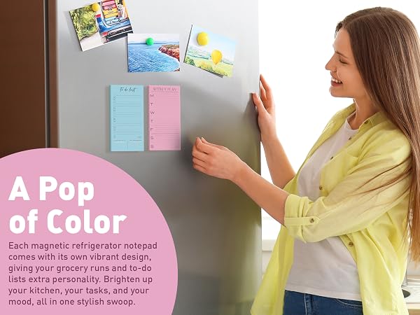 refrigerator shopping list magnetic to do list fridge magnet refrigerator note pads with magnet