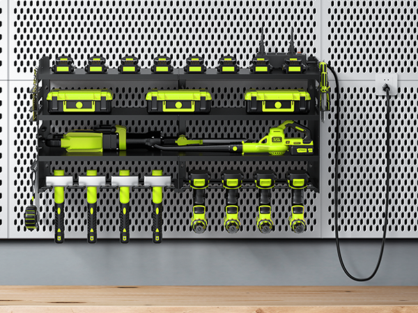 Power Tool Organizer Charging Station