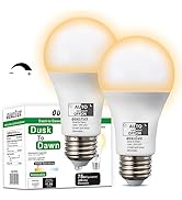 Qualilux Dimmable Dusk to Dawn Light Bulbs Outdoor, Automatic Light Sensing Bulb, 1000LM, 75W Equ...