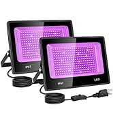 Bosite 100W Black Light Floodlight - Waterproof IP66 Blacklight Flood Light with On/Off Switch+59...