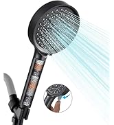 Cobbe Filtered Shower Head with Handheld, High Pressure 6 Spray Mode Showerhead with Filters, Wat...