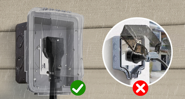 Outdoor Remote Control Outlet