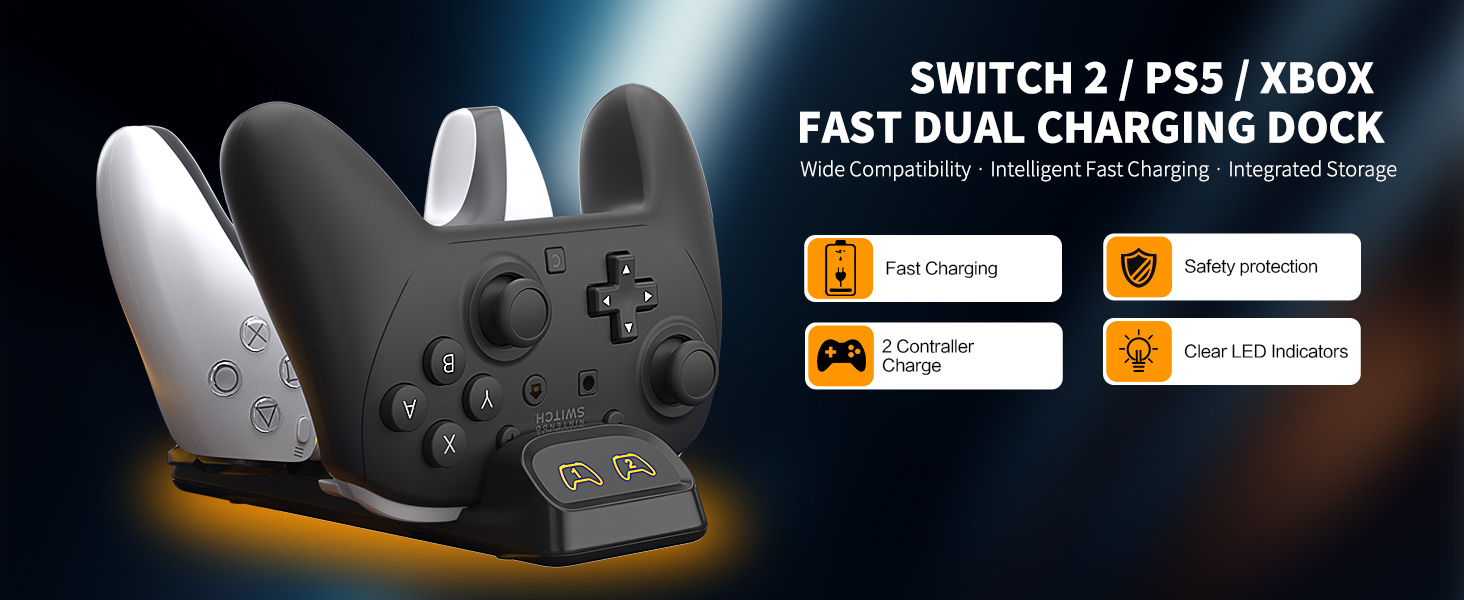 nintendo switch 2 controller wireless dock