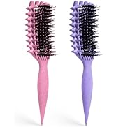 Curly Hair Brush Candybrush Curl Defining Brush for Detangling Shaping and Defining Curls for Wom...