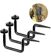 Foricx Trail Camera Mount, Trail Camera Holder, Hunting Accessory, 3 Pack Tracking Camera Bracket...