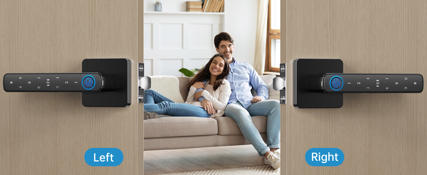 Can be installed on both left and right opening doors