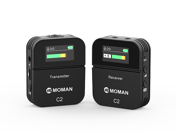 Moman C2 Wireless Lavalier Microphone