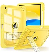 ZoneFoker Case for iPad 10th Generation 10.9 inch 2022, Heavy Duty Shockproof Rugged Protective w...