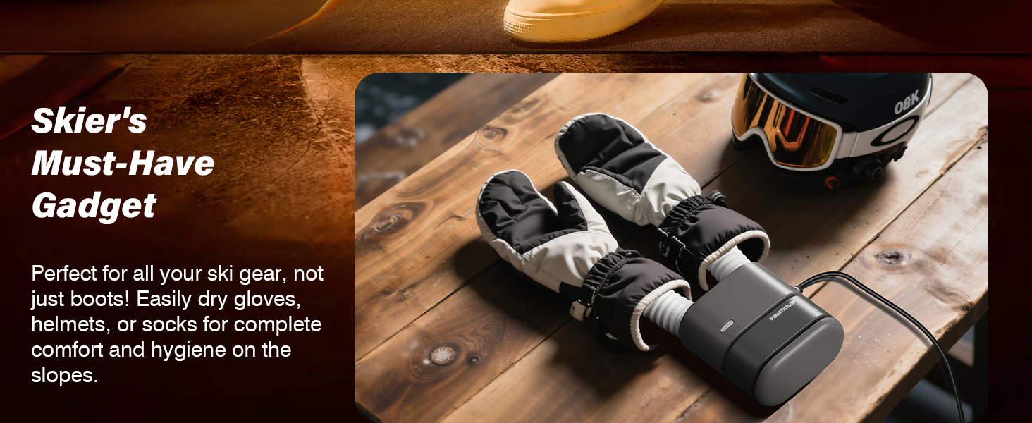 SNOWPEA ski boots dryer - pc