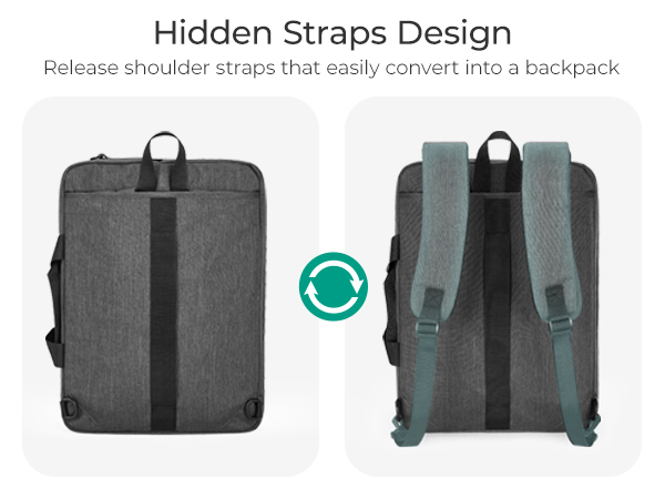 BAGSMART Laptop Bag for Men