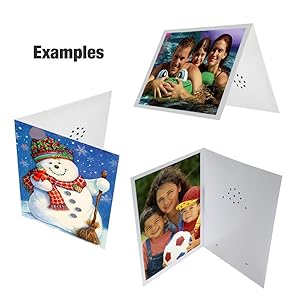 Recordable Greeting Card talking celebrity gift voice birthday sound personalized message Christmas