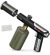 Propane Torch with One-Touch Max Fire,1800°C Cooking Blow Torch Gun for Searing Steak,Sous Vide &amp;...