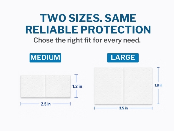 McKesson Alcohol Prep Pads for advanced wound care in large and medium size