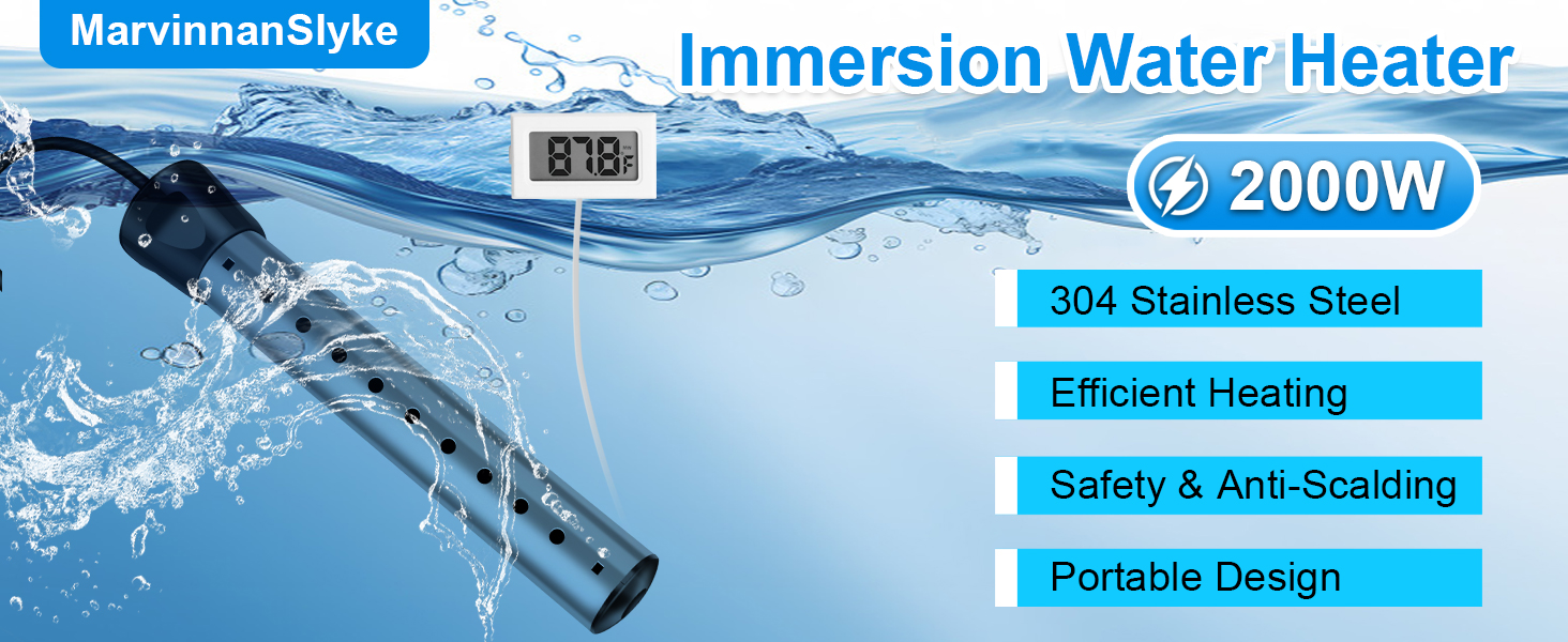 immersion water heater