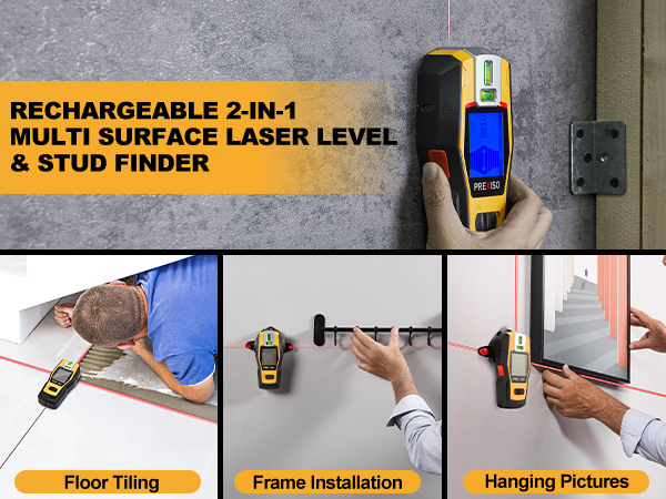 stud finder with laser level sutd finder wall scaner