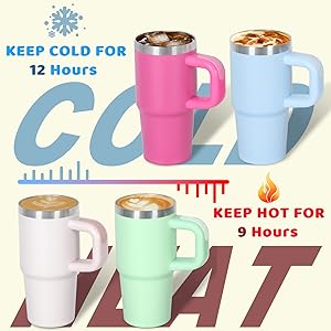 14 oz kids cup tumbler with handle