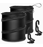 FYY Car Trash Can 2 Pack Car Garbage Can, Collapsible Pop Up Mini Trash Can for Car, Travel Porta...