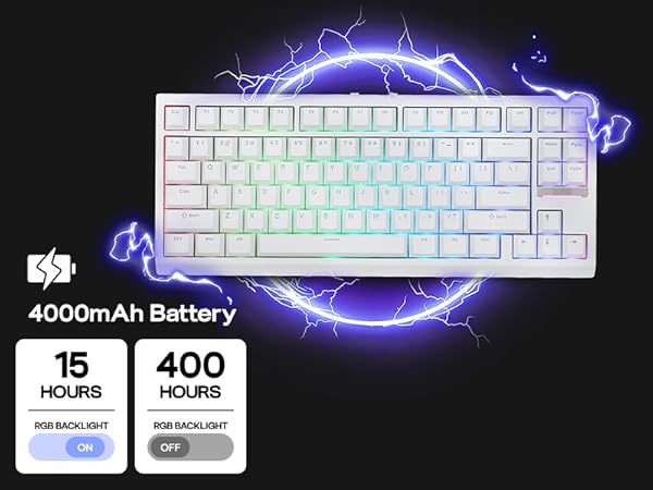 EPOMAKER G84 80% Gasket Mechanical Keyboard