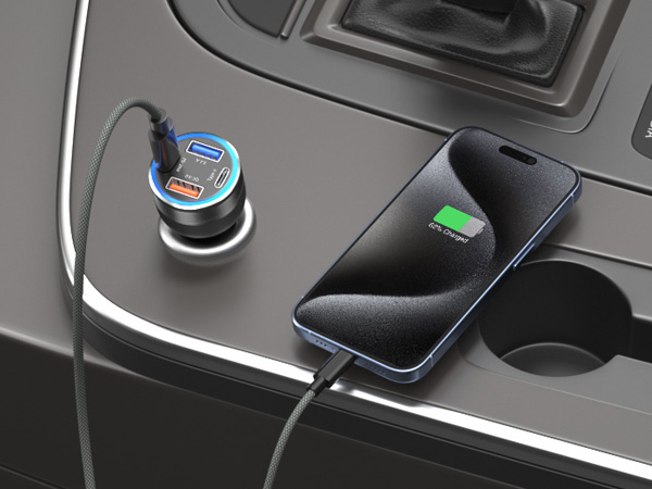iphone car charger adapter