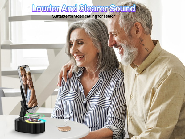 5-in-1 cell phone stand with a wireless Bluetooth speaker