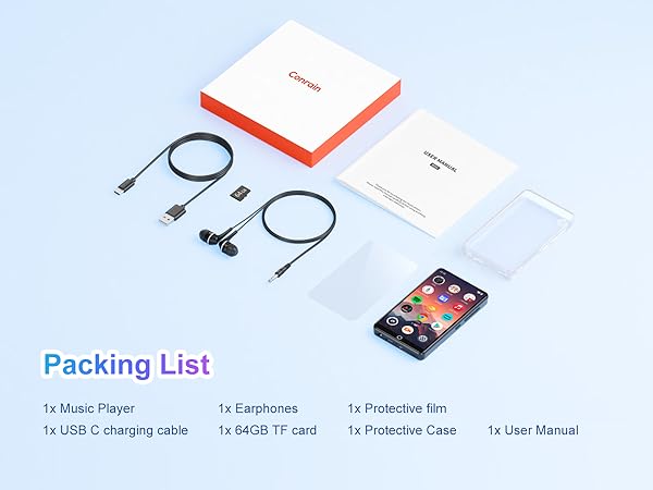 mp3 player with Bluetooth and wifi