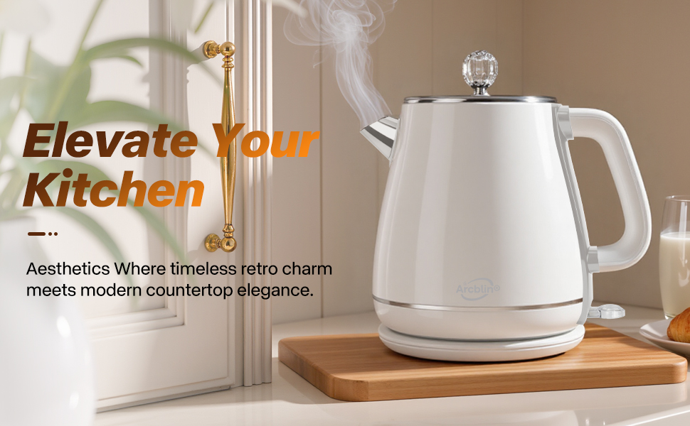 electric teapot with auto shut off