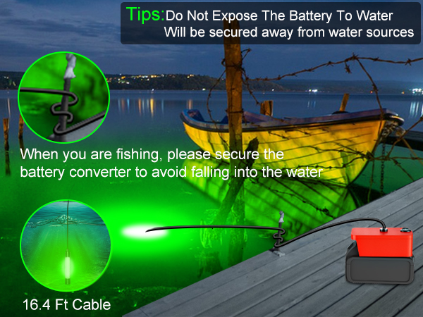 night fishing lights