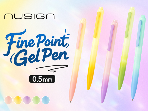 gel pens