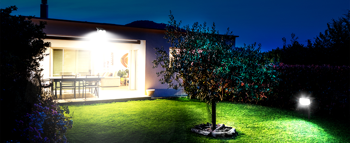 With our light, your yard will have a more special view.