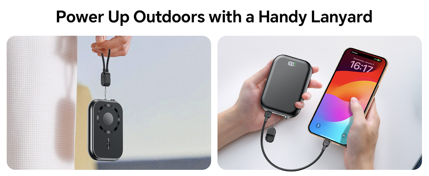 Power Up Outdoors with a Handy Lanyard
