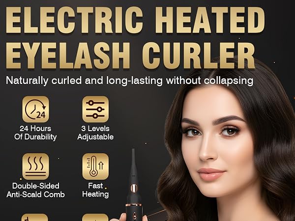 heated lash curler best seller
