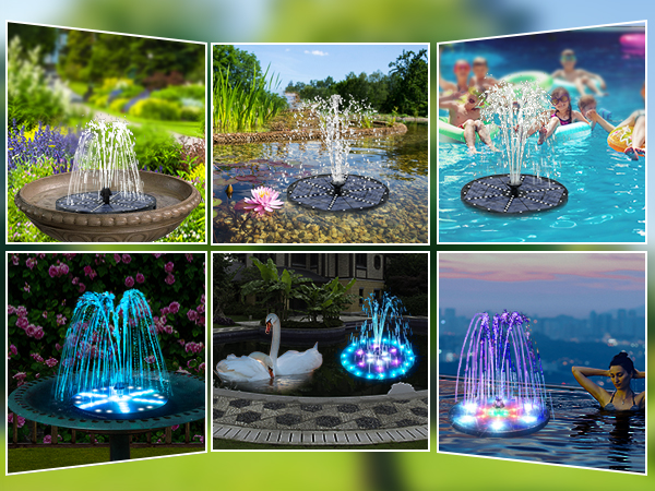 solar fountain