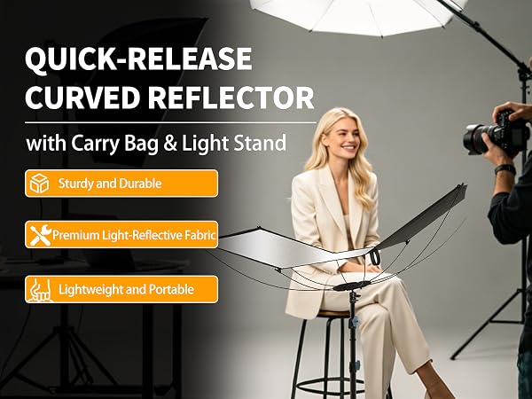 U-Shape Curved Reflector