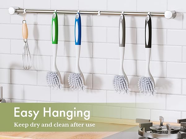 hanging dish brush