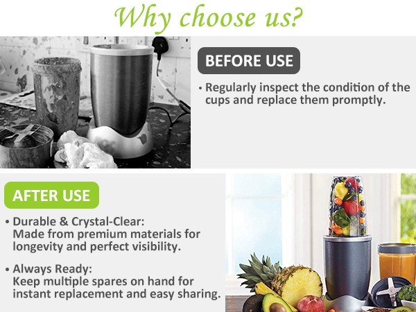 nutribullet blender cups