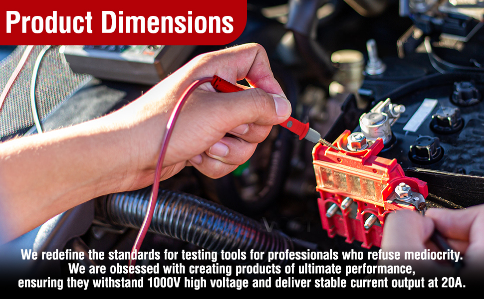 Professional Multimeter Test Leads