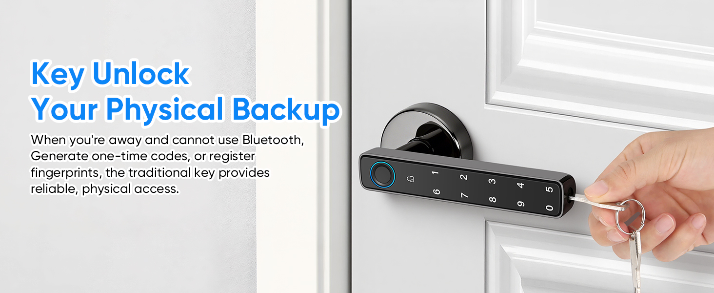 Smart Door Lock with Knob