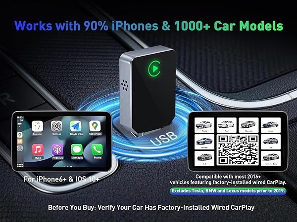 apple car play wireless adapter