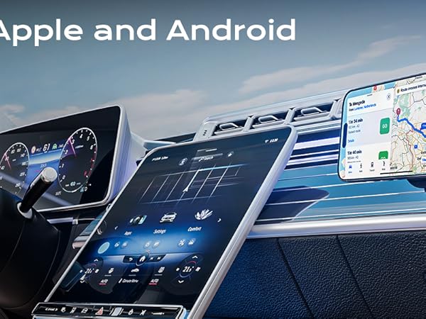 carplay android charger auto universal small thin short 12 inch 0.3m 0.2m type c to c