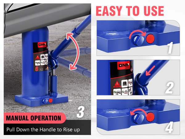 6 TON Hydraulic Bottle JACK