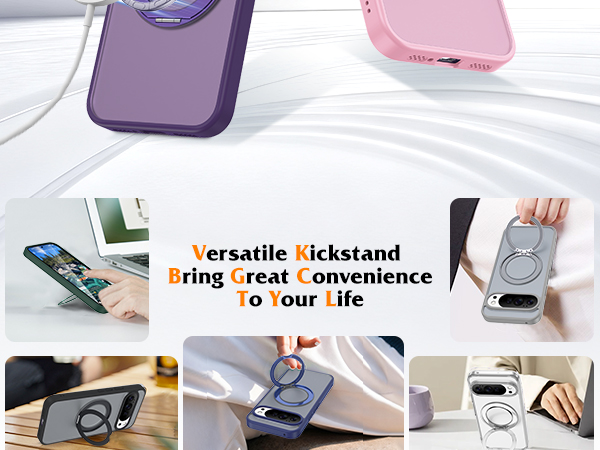 360° Rotatable Magnetic Stand Phone Case