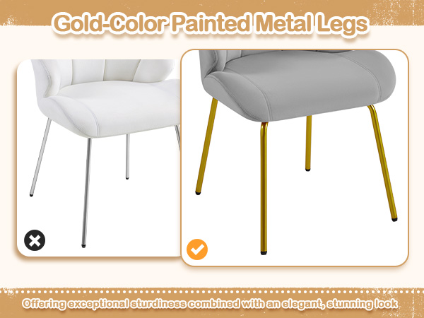 vanity chair with metal gold legs