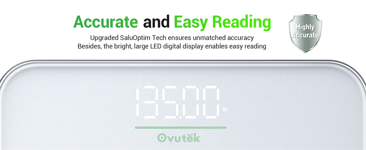 accurate and easy reading