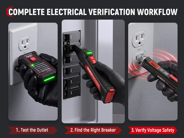 electrical verification workflow