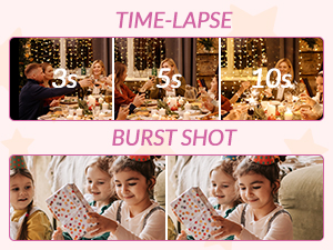 Time-Lapse &amp;amp; Burst Shot