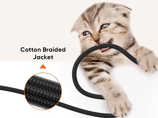 Cotton Braided Jacket